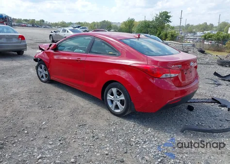 2013 Hyundai Elantra Gs from USA, damaged, VIN KMHDH6AE5DU012663